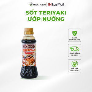 Sốt Teriyaki Kenkogen Yamagen Jouzou 350g Hương vị truyền thống đậm đà (chay mặn đều dùng được) - Hachi Hachi Japan Shop