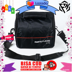 PRODUK UNGGULAN - KUALITAS TERDEPAN - TaffSTUDIO EOS Tas Selempang Kamera DSLR for Canon Nikon - A1705