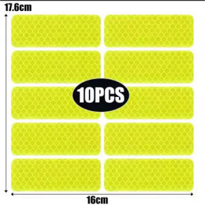 Garter Reflective Vest -High Visibility Safety Vest for Night Riding Running&Motorcycle Adjustable