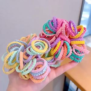 FCGirls Rubber Band Childrens Hair Tie Hair Accessories Does Not Hurt Hair Elastic Hair Ring