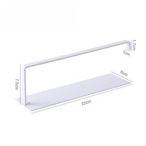 ที่ใส่กระดาษม้วน ทำจากพลาสติก ไม่ต้องเจาะรู เหมาะสำหรับห้องครัวและห้องน้ำ สำหรับวางม้วนกระดาษ