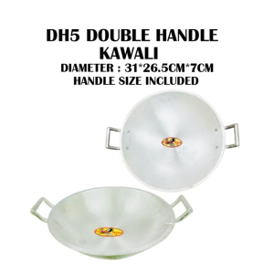 KAWALI SINGLE HANDLE DOUBLEHANDLE KAWALI KSH/KDH#1(Biggest)~KSH/KDH#5(Smallest) COPPER SILVER KAWALI