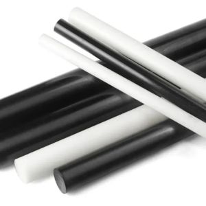 1/2Pcs Diameter 5mm-50mm Black White POM Rods Wear-resisting Solid Plastic Bars Polyoxymethylene Rod Stick Machining Materials