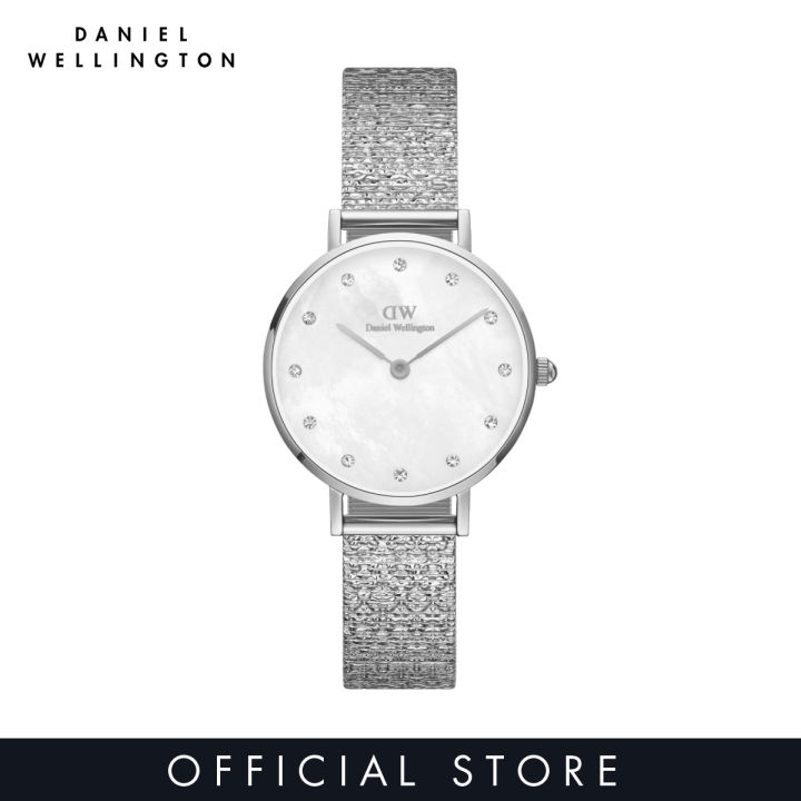 Daniel Wellington Petite 28mm Pressed Studio Lumine Silver MOP