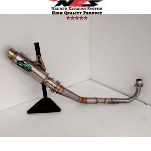 Knalpot JRM Racing pipa Leher Kolong Vega Jupiter Supra Blade revo dll