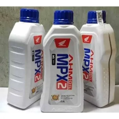 Paket 3 Botol Oli Motor Honda Matic MPX 2 08L AHM 10W-30