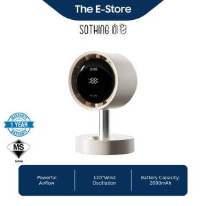 Sothing 向物 2000mAh Mini Desktop Oscillating Fan (Desktop fan Mini fan kipas desktop mini 迷你台式风扇)