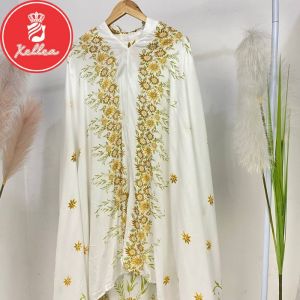Mukena Dewasa Katun Rayon Setelan Mukena Lebaran Muk Mawar Standar Fashion Muslim Kekinian- XELLEA