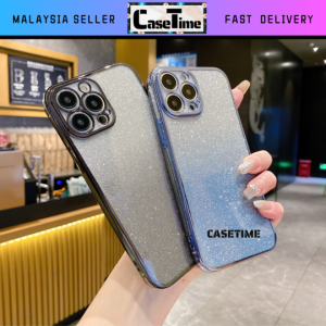 IPH 11 12 13 14 15 16 Plus Pro Max electroplated glitter 2 in 1 transparent shining bling camera protect soft case 手机壳