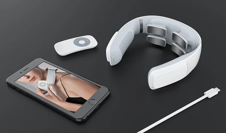 Gadgetoo Xiaomi Jeeback G3 Electric Wireless Neck Massager Tens Pulse Relieve