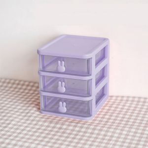 MD-K152 Rak Meja Laci Penyimpanan Rak Susun Makeup Storage Organizer Multifungsi / Rak Tempat