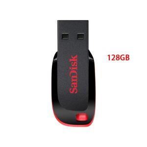 Local Ship 24H Sandisk CZ50 100% Real Stock /32GB/64GB/128GB Cruzer Blade USB 2.0/3.0 Flash Drive Memory Stick Portable