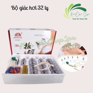 Bộ giác hơi chân không 32 ly | Bộ giác hơi 32ly không dùng lửa