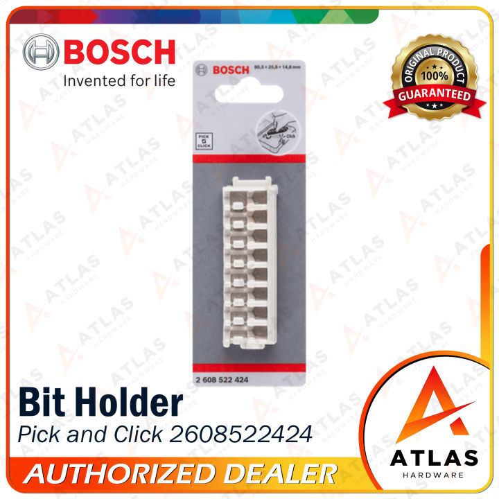 Bosch 2608522424 Pick and Click Storage Plastic Bit Holder Lazada PH