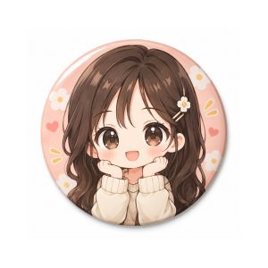 【Mach Photo】Customised 58mm Round Badge with Pin Custom Photo Logo Name Design Event Party School Club Door Gifts