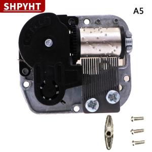 [COD] SHPYHT TOY Mechanical DIY windup music box sankyo musical movement+screws+key