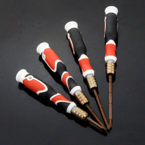 2 in 1 Adjustable Length Screwdriver Dual Purpose Screwdriver with Magnetic Tips with Phillips & Slotted Repair Tool