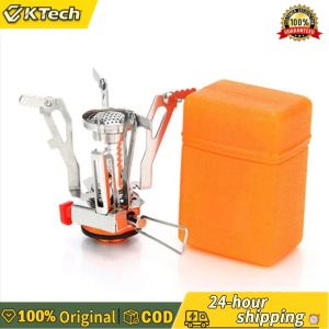 【Free Shipping】 3000W Outdoor Mini Gas Stove with Piezo Camping One-piece Gas Stove Tourist Camping Burners
