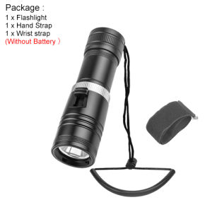 ASAFEE D117 Professional Diving Flashlight 800LM IPX8 Waterproof 30M Depth Portable Underwater Torch