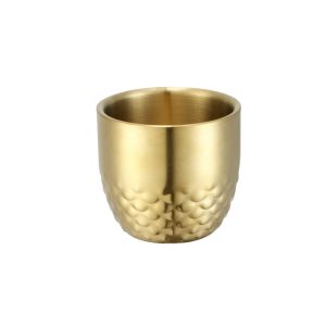 QEARJ หนา ถ้วยคู่ ทนทาน ฟลีซ ถ้วยชา หลายฟังก์ชัน แข็งแรง แก้วน้ำ ครัวเรือน