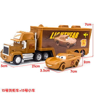 Cars 2 Mack Truck Pixar racing car Lightning McQueen Jackson Storm mini Car 1 3 collection Die cast Metal Toy Gift for kid gift