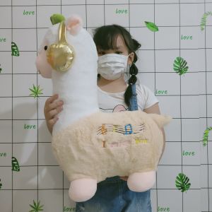 Gấu bông lạc đà Alpaca size lớn nhiều màu mẫu mới cao cấp xuất dư