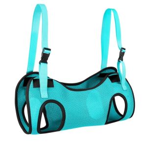 BEIMOUS Có thể điều chỉnh Võng làm đẹp cho thú cưng Độ đàn hồi Lưới thoáng khí Võng cắt móng cho thú cưng Ổn định Khô nhanh Túi tắm cố định cho mèo Để làm sạch
