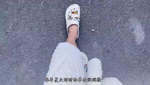 [Free Shipping] Summer Womens Outdoor High-Heeled Thick-Soled Small-Sized Height-Increasing EVA Sandals