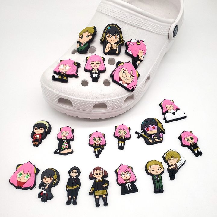 Cute Anya Jibits Anime Shoe Charms Spy X Family Jibitz Croc Charm - Main Image