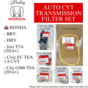 【💯ORIGINAL】HONDA AUTO CVT TRANSMISSION FILTER SET (CIVIC FC 1.8)(CIVIC FC 1.5) CITY/ JAZZ/ BRV/ HRV HONDA AUTO FILTER