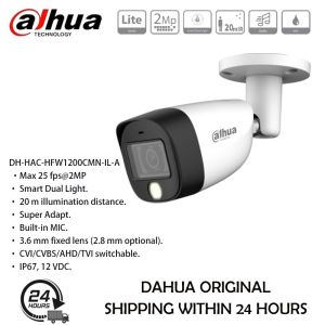 Dahua CCTV Camera 2MP/5MP HD Full-Color With Audio Security Camera Bullet Camera Outdoor IP67 Waterproof Analog Camera