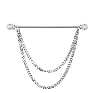 1Pc French Chain Tassel Round Ball Brooch for Men Gold Silver Black Versatile Banquet Accessories Exquisite Fathers Day Gift