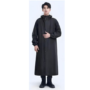 เสื้อกันฝนจักรยานไฟฟ้า แบบยาว กันน้ำได้เต็มรูปแบบ ทนทานต่อพายุฝน เสื้อคลุมสำหรับผู้ใหญ่ แบบเดี่ยว เหมาะสำหรับทั้งผู้ชายและผู้หญิง เหมาะสำหรับผู้ขับขี่จักรยานส่งอาหาร เหมาะสำหรับการขับขี่รถจักรยานยนต์