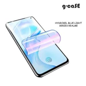 G-caSE ANTI GORES JELLY HYDROGEL BLUE LIGHT REALME C30S C51 C51S C55 C67 X2 X2PRO PRO FULL SCREEN