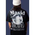 ...MASID CLOTHING V1-V14 Time You Enjoy Wasting Is Not Wasted Time by Geo Ong - All Good in the Hood (AGITH) Fashion fo man woman oversized Tshirts black and white T-shirt High Quality Tops shirts back Tee. 