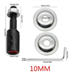 1 Set Spindle Adapter For Grinding Polishing 5mm/6mm/8mm/10mm/12mm/14mm