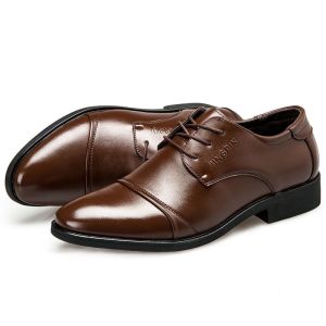 2024 Plus Size 48 Formal Shoes Business Fashion Elegant Formal Wedding Oxford Official Leather Mens Dress Shoes For Men