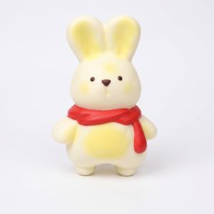SIDSI Phục hồi chậm Đồ chơi thú nhồi bông hình thỏ Thỏ Tăng trưởng chậm Đồ chơi thỏ chậm nở Đồ chơi giải tỏa căng thẳng Dễ thương Đồ chơi bóp hình thỏ Đồ chơi văn phòng