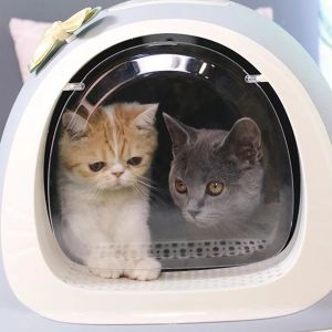 ห้องน้ำแมวโดม ห้องน้ำแมวอัตโนมัติ ห้องน้ำแมว กระบะทรายแมว ห้องน้ำแมวใหญ่ ส้วมแมว ห้องน้ำแมว ลิ้นชัก กะบะทรายแมว Cat dome toilet