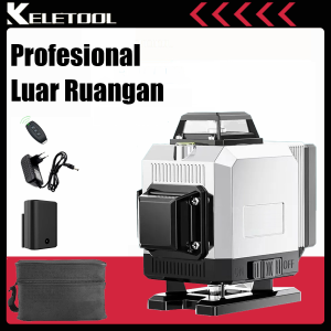 KELETOOL Laser Level 4d Waterpass Laser Level Laser 360 16 Line Laser Taffware Timbangan Laser Laser Auto Level