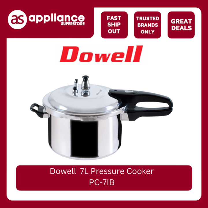 Dowell 7 Liter Pressure Cooker with Induction Base PC7IB Lazada PH
