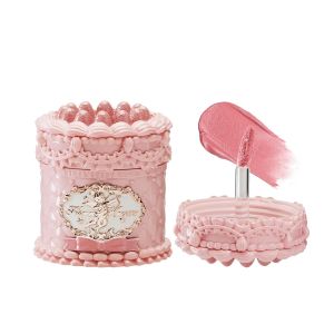 Son kem Flower Knows Strawberry Cupid Cake màu hồng bụi. Son lì Velvet Matte công thức dưỡng ẩm nhẹ chống lem thuần chay (V01 Vanitea)