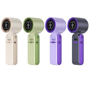 Portable Outdoor Handheld Fan 0-100 Speed Mini Cooling USB Rechargeable Control Cooling Fan with Cold Compress