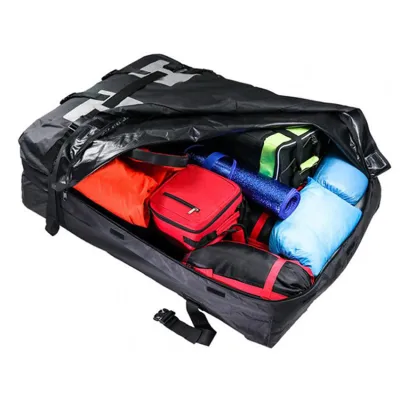 【100%-original】 Car Rooftop Bag Luggage Carrier Box Car Roof Luggage Bag for SUV Vehicles