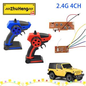 zhuheng 1 bộ tự làm điều khiển từ xa thuyền xe bồn điều khiển từ xa Transmitter và Receiver Board 2.4G 4CH cho tàu RC xe phương tiện đi lại