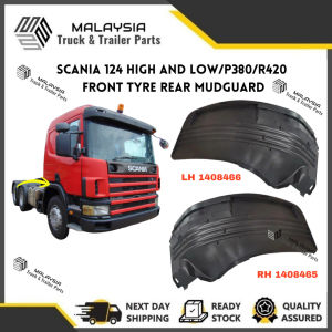 Scania 124 P380 R420 Front Tyre Rear Mudguard LH 1408466 RH 1408465 Truck Spare Part