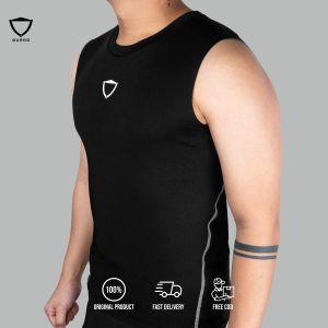 GUARD SLEEVELESS COMPRESSION / KAOS SINGLET BASELAYER TANPA LENGAN