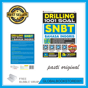 BUKU SNBT BAHASA INGGRIS DRILLING 1001 SOAL SNBT BAHASA INGGRIS