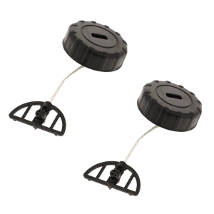 Black Color Set Of 2 Chainsaw Fuels Tanks Caps Cover Suitable For MS180 MS170 MS018 MS017 Spare Parts Plastic Designing