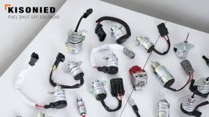 Fuel Shut Off Solenoid 17454-60010 1503ES-12A5UC5S 16616-60010 SA-4569-T Woodward for Kubota D905 D1005 D1105 V1205 V1305 V1505T Engines 12V
